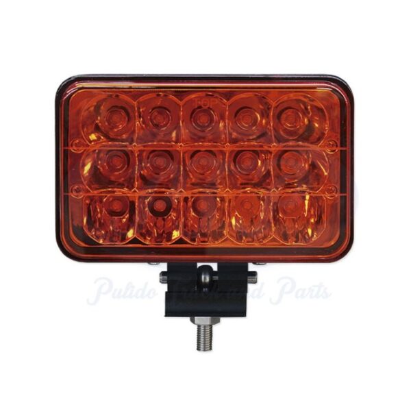 Faro rectangular 15 led