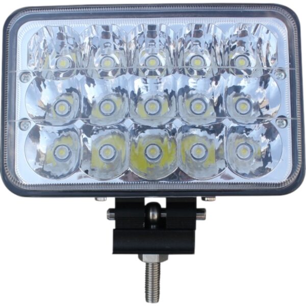 Faro rectangular 15 led